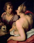 CORNELIS VAN HAARLEM, Venus and Adonis as lovers
